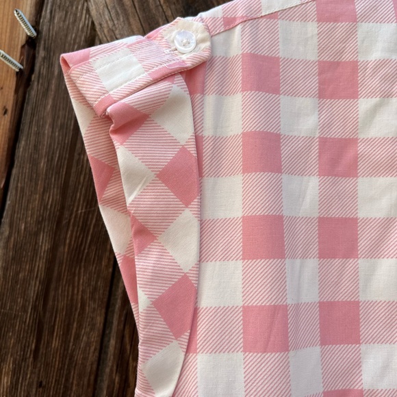 Vintage Style “Eliza J” 50’s Pink and White Gingham Fully Lined A-line Dress - Picture 4 of 12